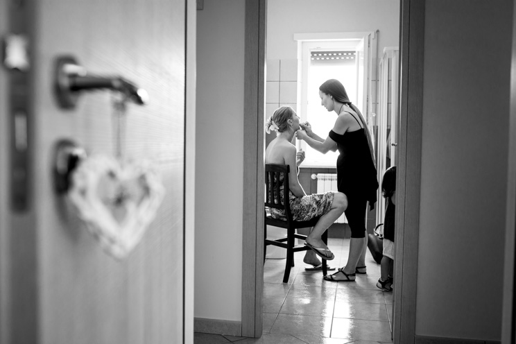 preparazione sposa
