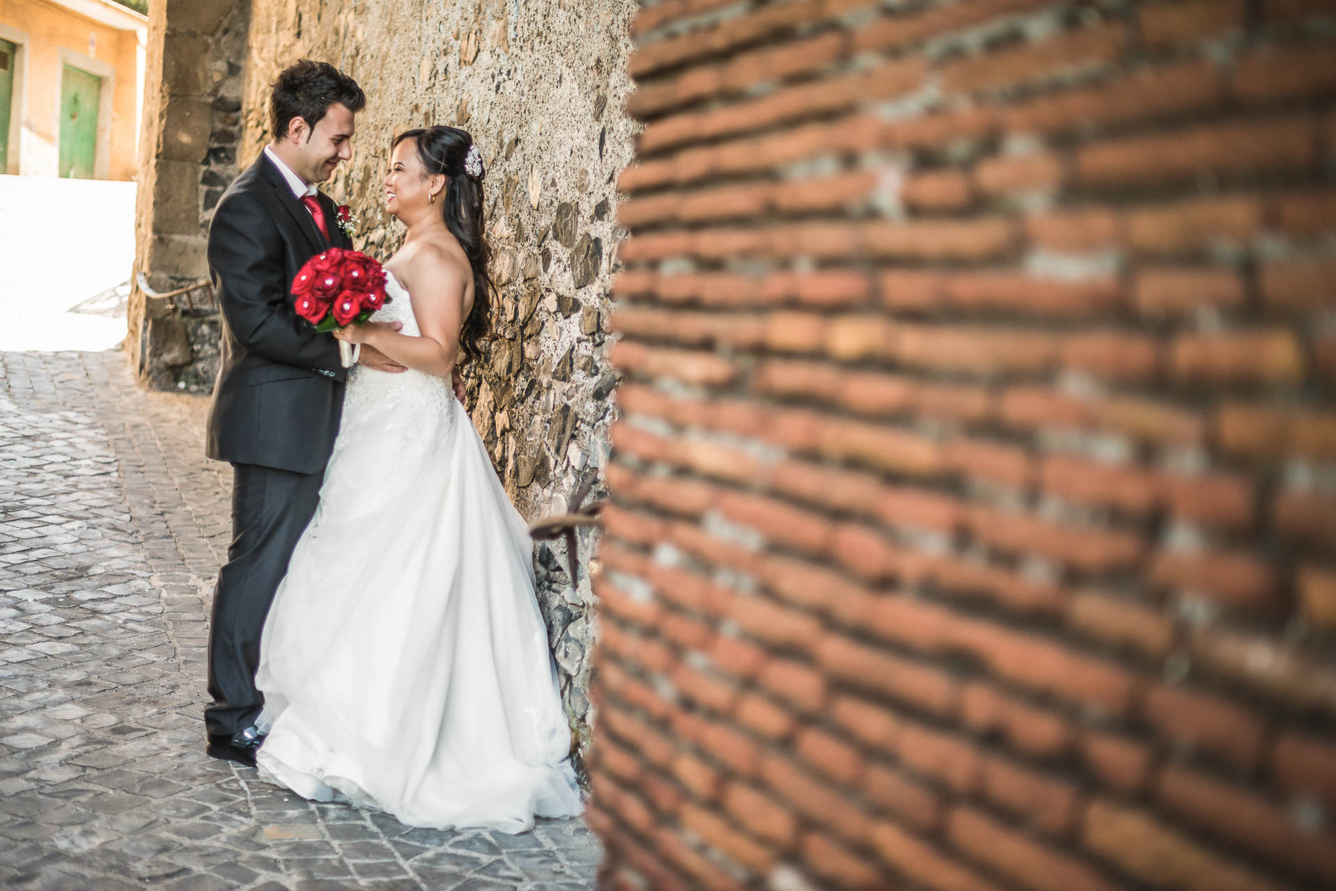 Gli sposi a Nemi.